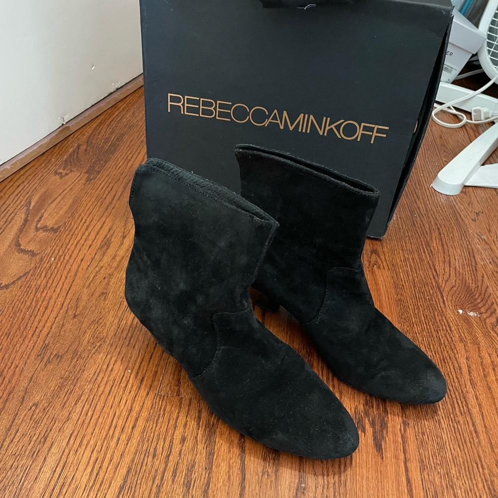 Rebecca Minkoff suede booties